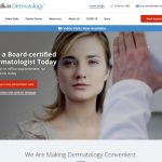 Walk-in Dermatology Home | Website Design | Larreynaga Studios