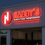 Habby's Auto & Truck Transmissions Signage Logo