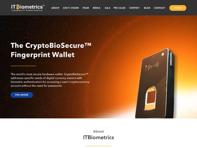ITBioMetrics | Website Design